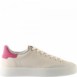 Högl Mats Női Sportcipő Creme/Pink | LWTX-68205