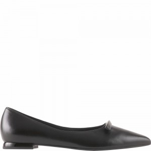Högl Vivienne Női Balerina Cipő Fekete | XBGY-25761